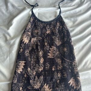 Urban Outfitters Dark Blue Halter tank